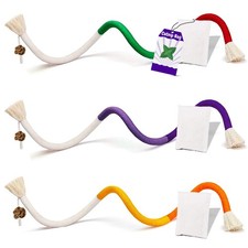 Cat Chew Rope - 3 Pack Cat Chew Ropes for Teeth Cleaning, Kitten Teething Toys