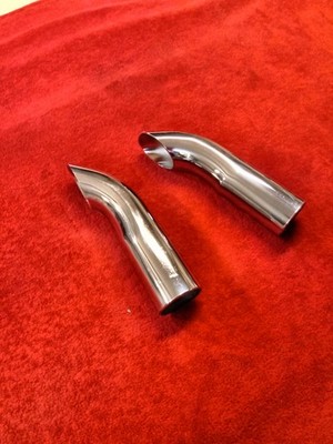 2 INCH ID EXHAUST TIPS CHROME