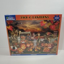 Jack O Lanterns Halloween Puzzles 1000 Pieces Pumpkin Puzzle for Fall and Autumn