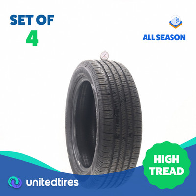 Set of (4) Used 225/55R19 Goodyear Reliant All-season 99V - 8.5-9.5/32