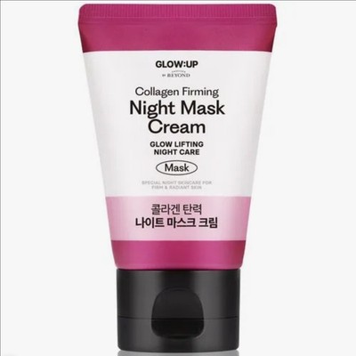 K-Beauty Glow:Up by Beyond Collagen Firming Night Mask Cream 50ml (Overnight)