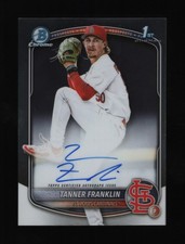 Tanner Franklin 2025 Bowman Draft #CPA-TF Chrome Auto Rookie 1st RC **READ**