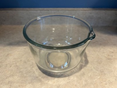 Vintage Oster Kitchen Center Replacement Small Glass Bowl w/Spout
