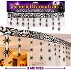 3M Halloween Hanging Spiders Ceiling Wall Decoration Horror Haunted House Scene