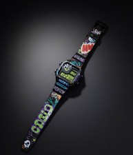 Custom Casio world time ae1200 graffiti mod
