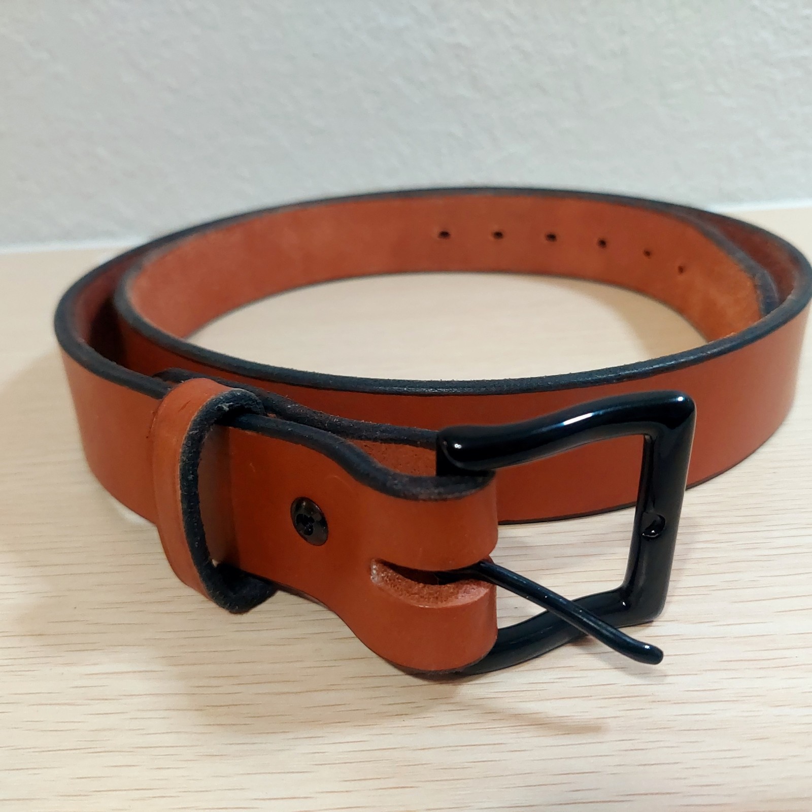 Hanks Belts 44 The Everyday Made In USA Full Grain Leather 100 Year Belts Brown