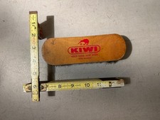 VTG KIWI HONOR GUARD SHOE SHINE BRUSH. WOOD 100 HORSEHAIR NonProfit EDU ORG