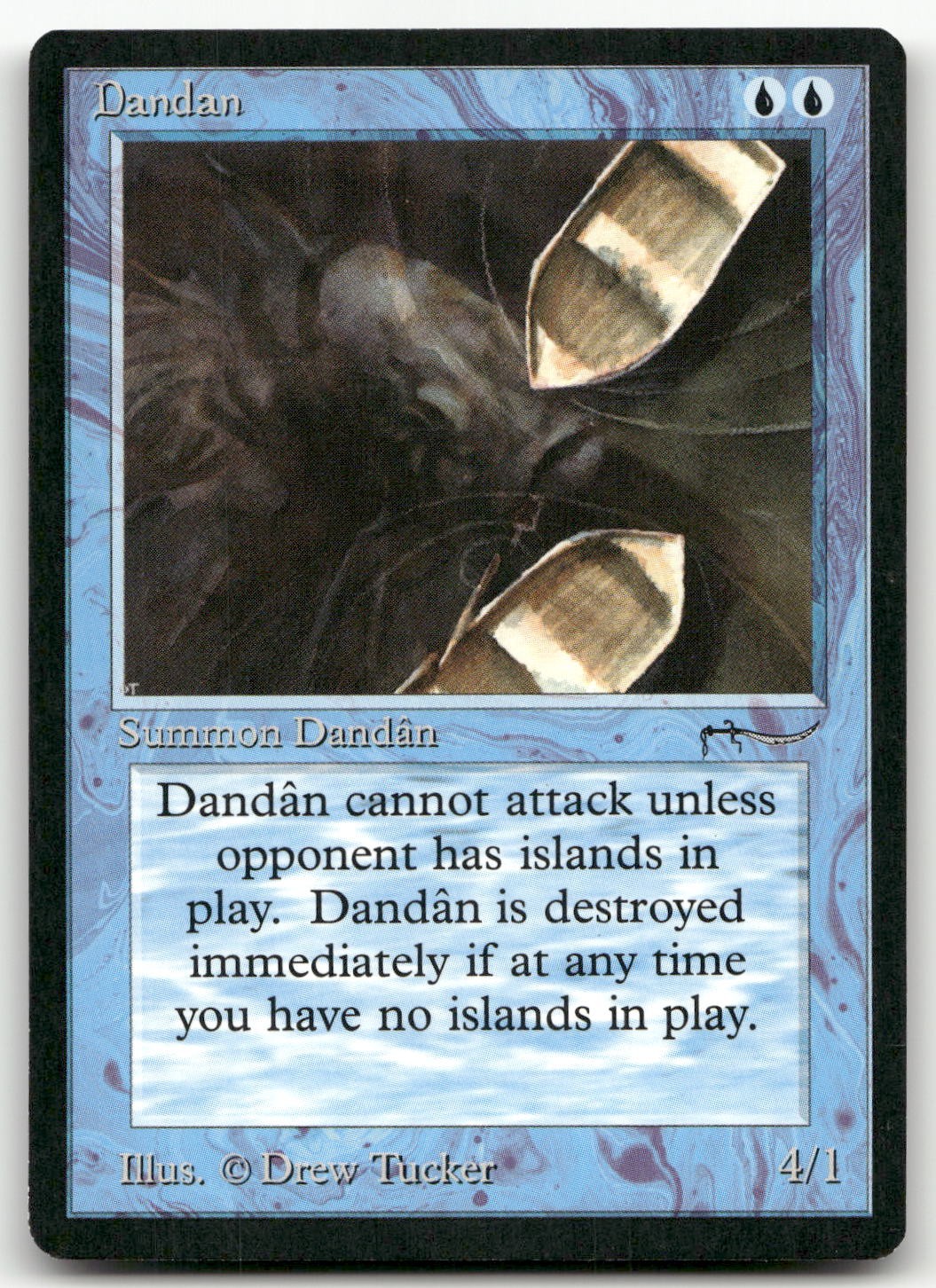 Dandan (LP) Arabian Nights ARN Magic MTG