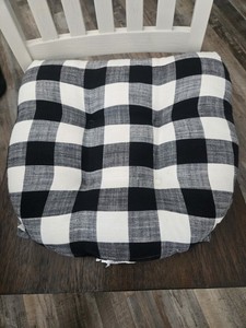 Buffalo Plaid Chair Cushion