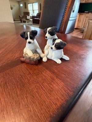 Border fine Arts 3 Jack Russell Terrier Pups A1447