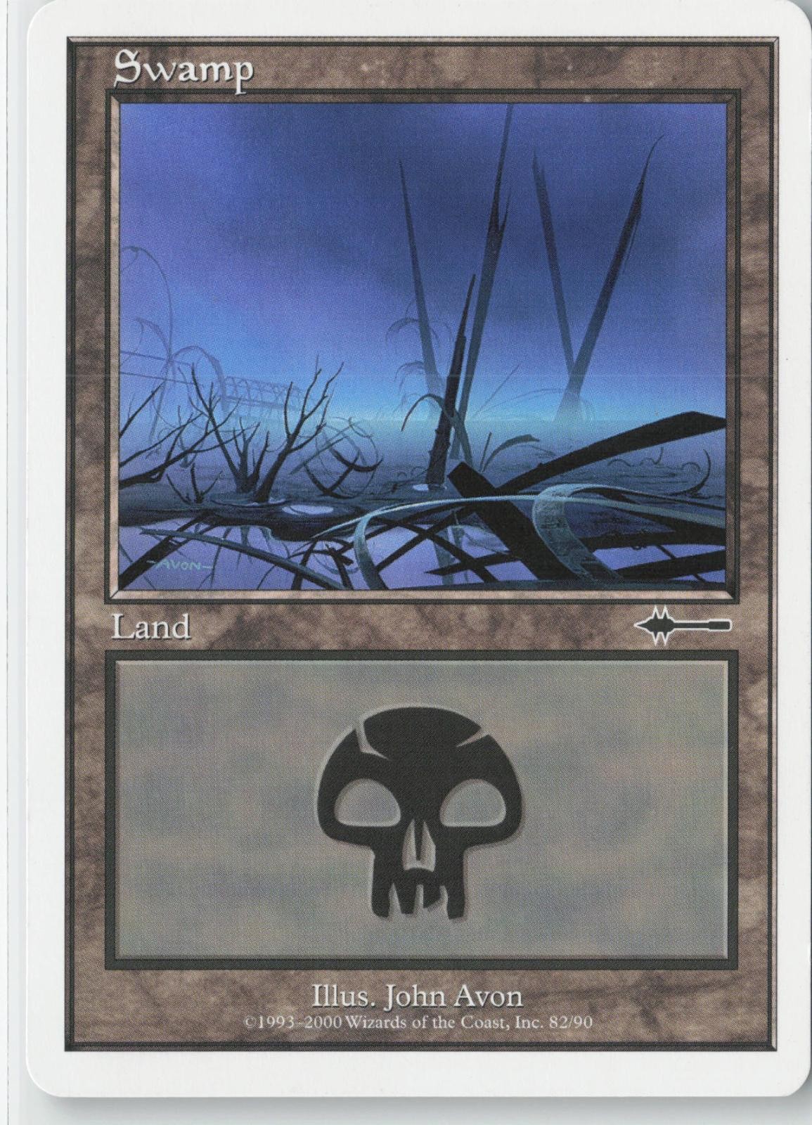 Swamp (82) 82 Land Beatdown Box Set Magic: The Gathering Lightly Played