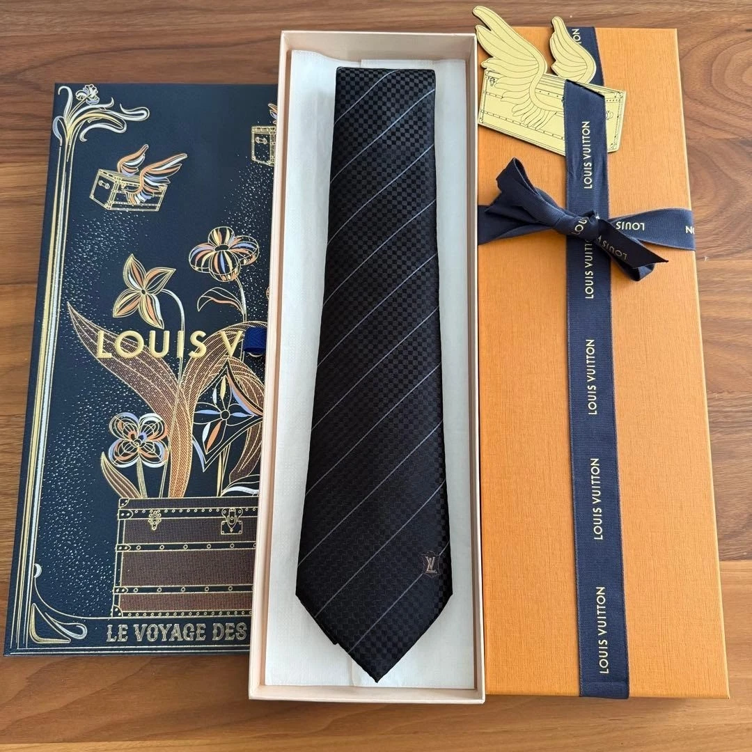 Louis Vuitton Black Tie Ties for Men for sale | eBay