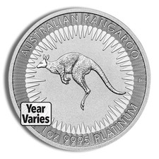 Platinum Kangaroo - 1 oz (Year Varies) 1801.51 per troy oz