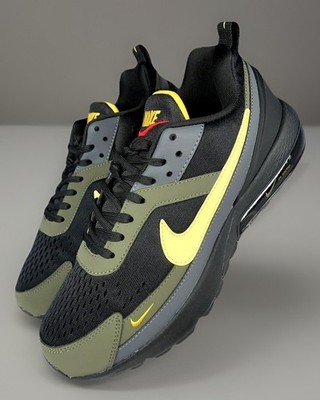 NIKE Mens Air Max Pulse 270 AMX DR0458-010 Black /Green/Yellow Sneakers, 8.5 NEW