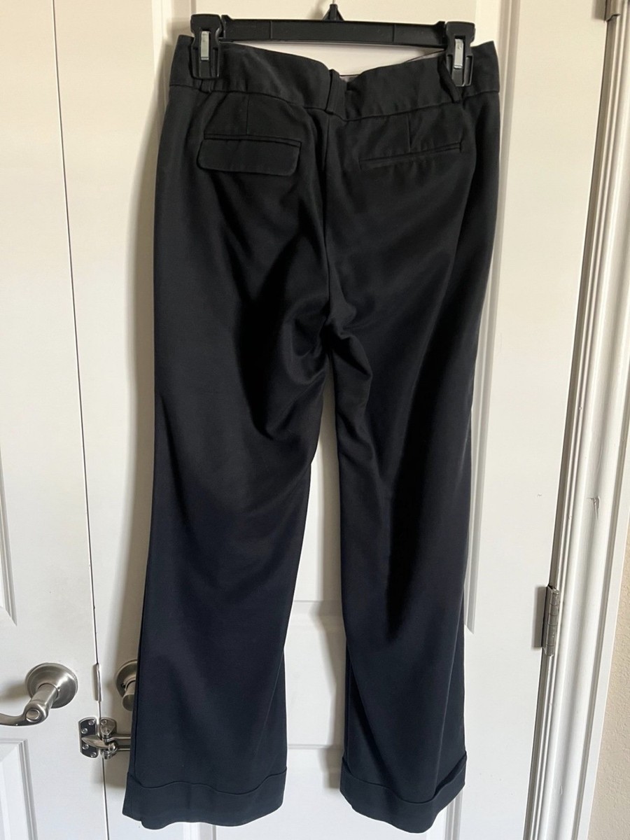 Banana Republic Women's 2P Black Martin Fit Trousers Pants Business Office View 3