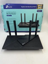 TP-Link AX1800 WiFi 6 Router V4 (Archer AX21) No Power Supply
