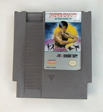 Jackie Chan Action Kung Fu NES Nintendo Hudson Soft Cartridge Tested Free Ship