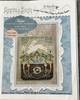 Brooke's Books HOPE cross stitch pattern Heirloom Series #4 2011 Bride's Tree