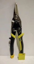 Ryobi Aviation Snips Straight Cut *Up To 18 GA Cold Rolled Steel Cut Capacity*