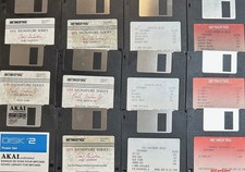 Ensoniq Set Of 30 Floppy Disk - Sound Library / ASR / Akai