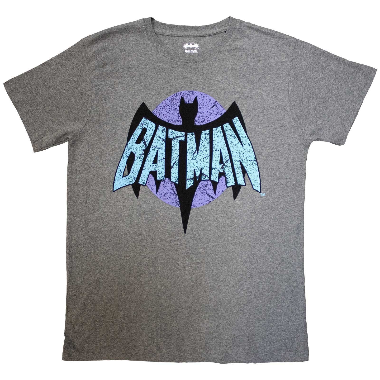 DC Comics Unisex T-Shirt: Batman Retro Logo (Large)