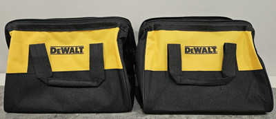 NEW - SET OF 2 DeWALT Heavy Duty Ballistic Nylon 13'' Tool Bags (13  x 10  x 10 )