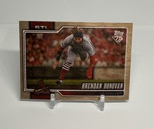 2026 Topps Series 1 - Brendan Donovan St. Louis Cardinals #26 Wood /25 Bookend