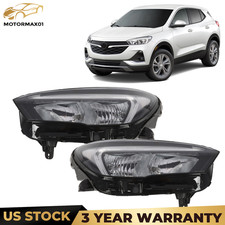For 2020-2023 Buick Encore GX Halogen LED DRL Headlights Set Left Right