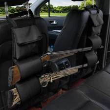 Seat Back Gun Rack, Gun Sling Bag, Camo Front Seat Gun Organizer Holder