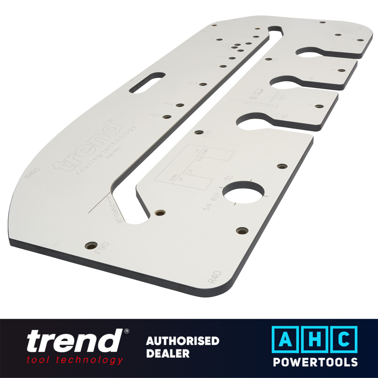 Trend KWJ700 Multi-Function Worktop Fitting Jig Template 700mm 