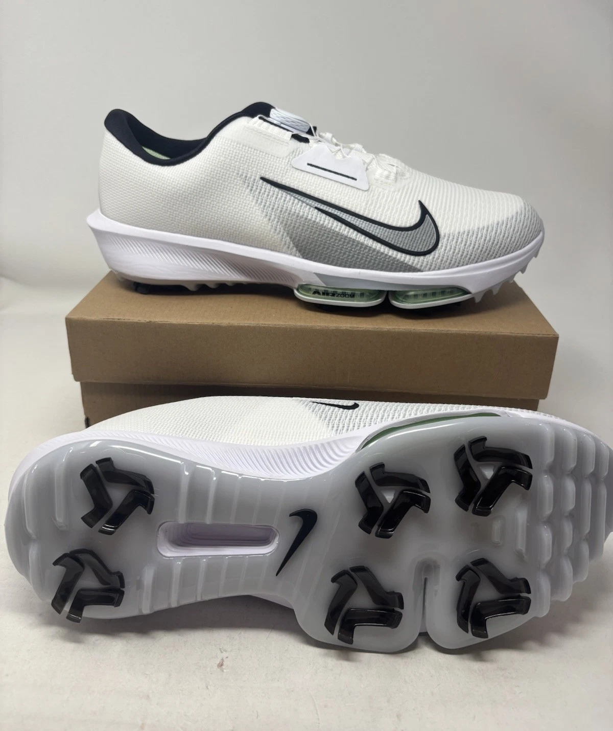 Nike Infinity Tour 2 BOA Golf Shoes White Platinum FN6730-100 Men's Size (Wide)