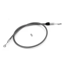 MOFUN 52" Steel Braided Clutch Cable for Harley Touring 21-25 Quick Connect