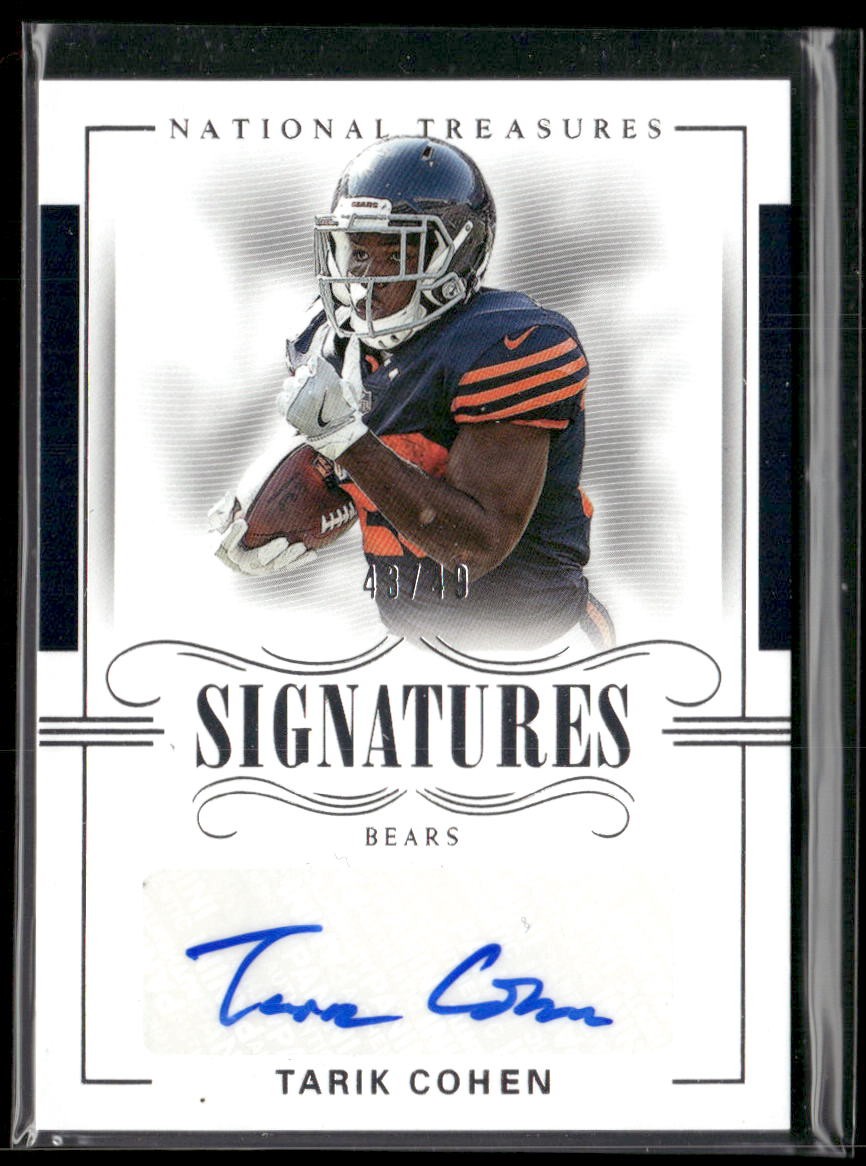 Tarik Cohen Panini National Treasures Signatures #STCN Base