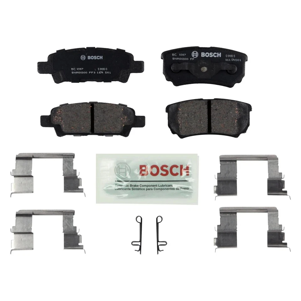 For Jeep Compass 17 QuietCast Premium Front & Rear Brake Kit w Ceramic Pads — 第 2/2 张图片