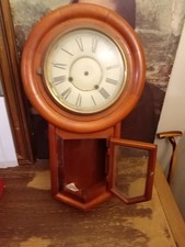 Clock Parts- Oak Case No Movement