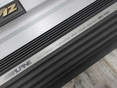 Alpine MRV-F357 5 Channel Car Amplifier 30W x4 100W Subwoofer