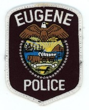 OREGON OR EUGENE POLICE NICE SHOULDER PATCH SHERIFF