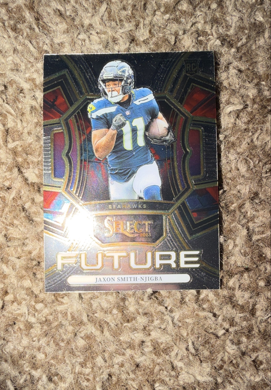 2023 Panini Select - Select Future Jaxon Smith-Njigba #FUT-JSN Silver Prizm (RC)
