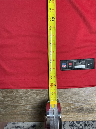 Camiseta Nike Christian Mccaffrey San Francisco 49ers #23 roja antigua para hombre grande LEER - Imagen 18 de 18