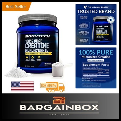 Creatine Monohydrate Unflavored Powder - 102 Servings for Optimal Performance