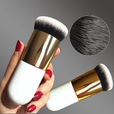 Pro Kabuki Makeup Brush Flat Foundation Blush Contour Powder Face Brush