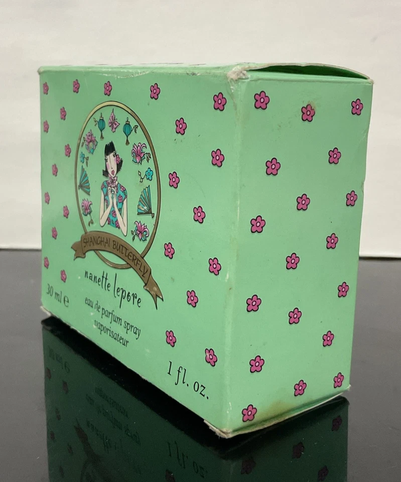 Nanette Lepore Shanghai Butterfly Eau De Parfum Spray 1.0 Fl OZ, como en la foto. Foto 3 de 4