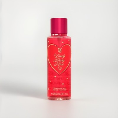 VICTORIA S  SECRET LOVELY BERRY ROSE FRAGRANCE MIST 8.4oz NEW IN A BOX