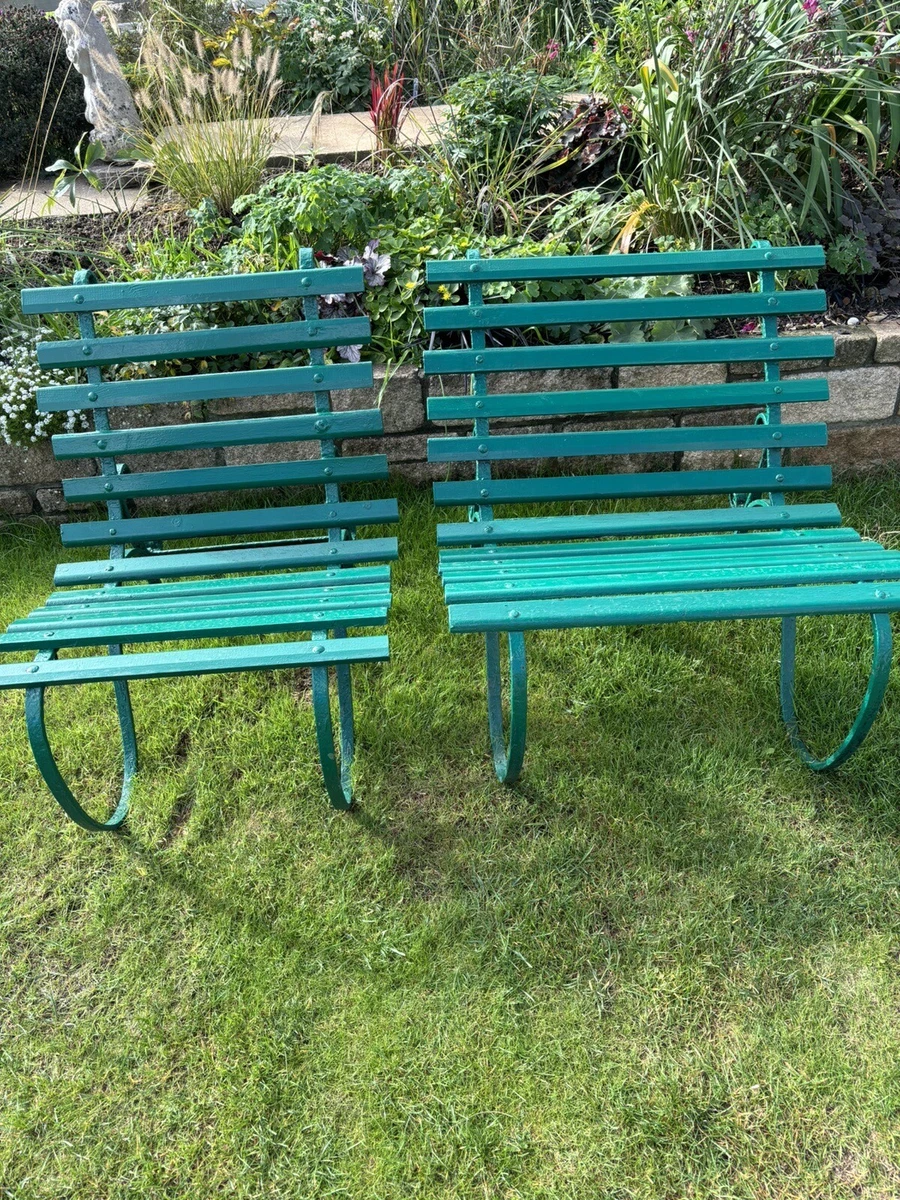 Used outdoor bench deals