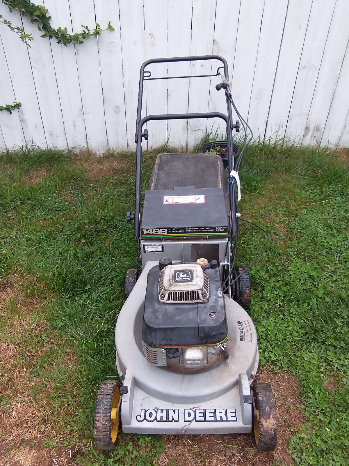 John Deere 14SB Kawasaki Engine For Parts Or Repair, Engine Works Need Controls eBay