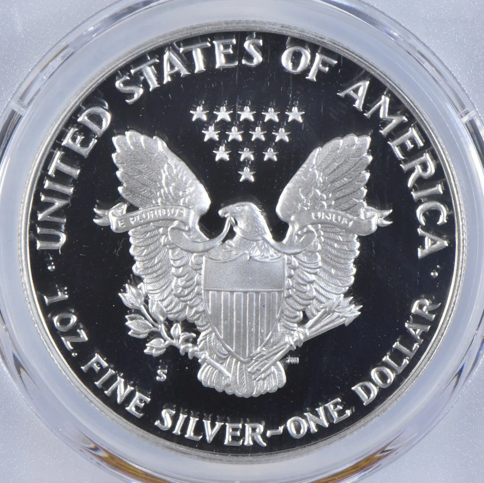 1989-S PR70 CAM PCGS American Silver Eagle Proof 70 - Image 4 of 4