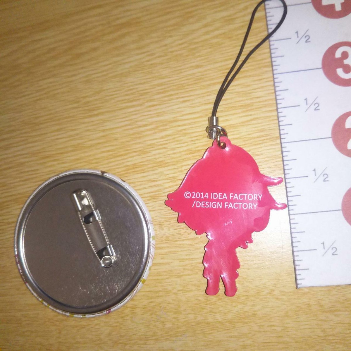A47675 AMNESIA Idea Factory Rubber strap + Can badge Shin | eBay