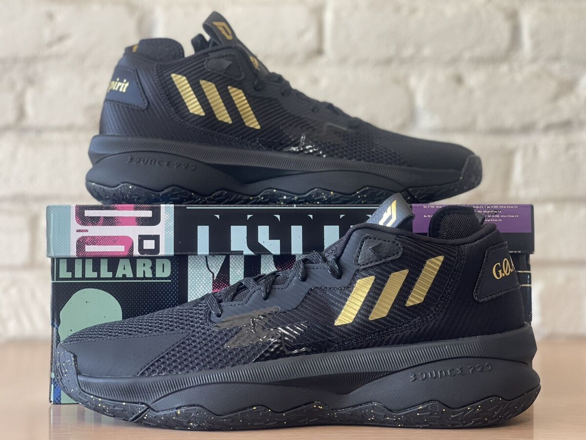 Adidas DAME 8 Damian Lillard Shoes Men Size 10.5 Black Adidas DAME 8 Damian Lillard Shoes Men Size 10.5 Black