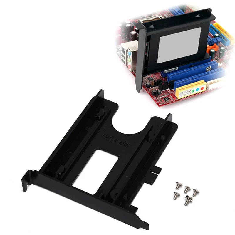 PCI Slot 2.5inch HDD SSD Rear Panel Mount Bracket Hard Drive