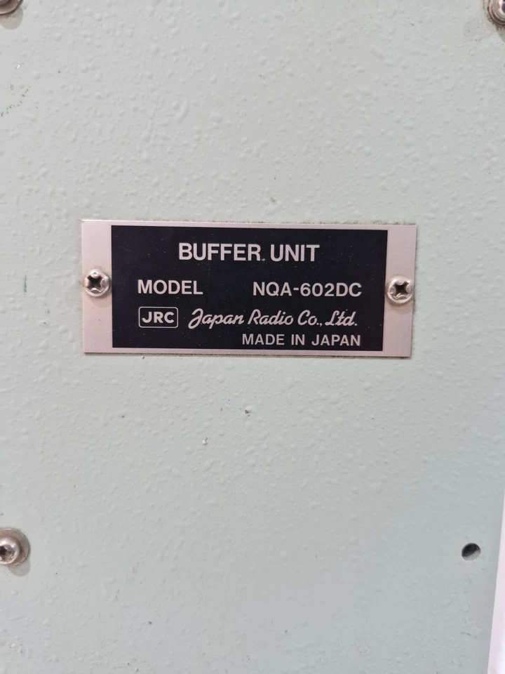 JRC NQA-602DC BUFFER UNIT 230 Speed230 V50 Speed50 Hz Digital MAKE JRC - Image 3 of 4